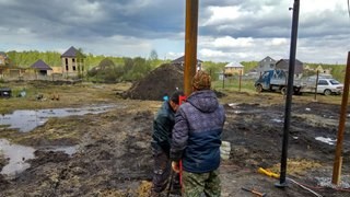 Заказать монтаж винтовых свай в Острогожск - цена под ключ с доставкой от 1869 шт