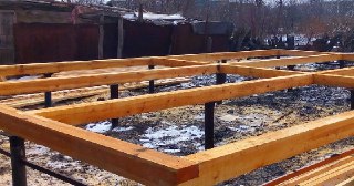 Пол на винтовых сваях Острогожск цена от 15575 руб.